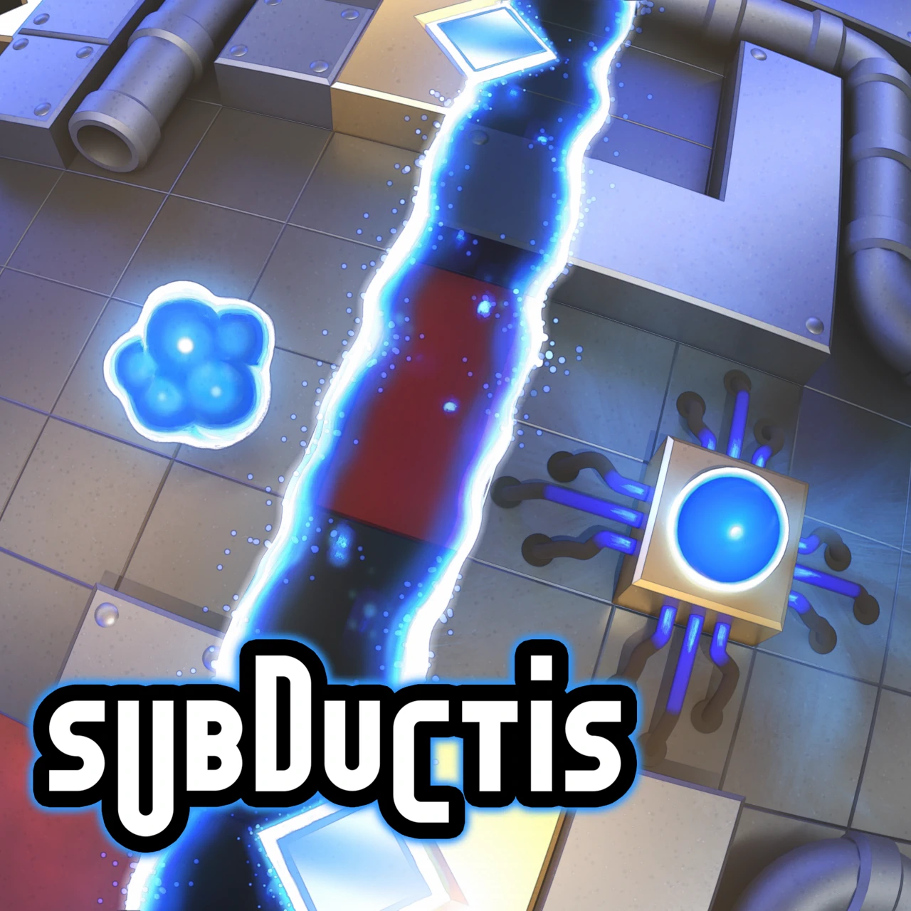 SubDuctis key art with logo (1:1 aspect)